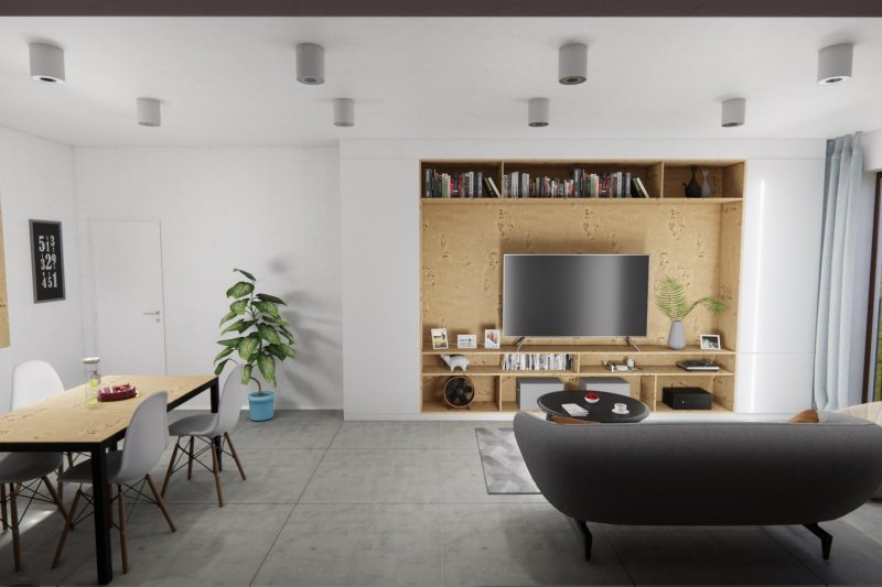 2+KK REZIDENCE ŠEVCOVSKÁ 55m2  + LODŽIE 9,3m2