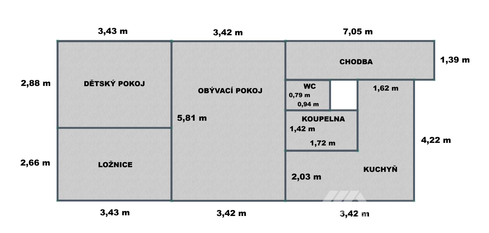3+1 ŠEVCOVSKÁ ZLÍN