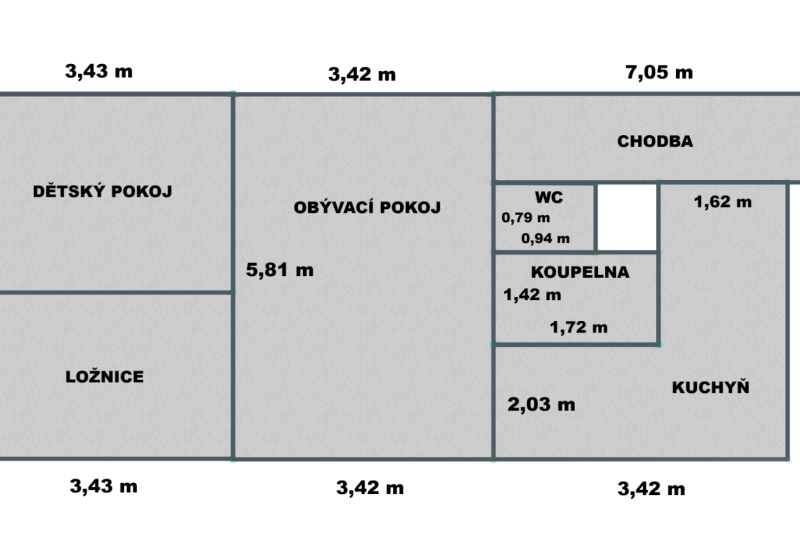 3+1 ŠEVCOVSKÁ ZLÍN