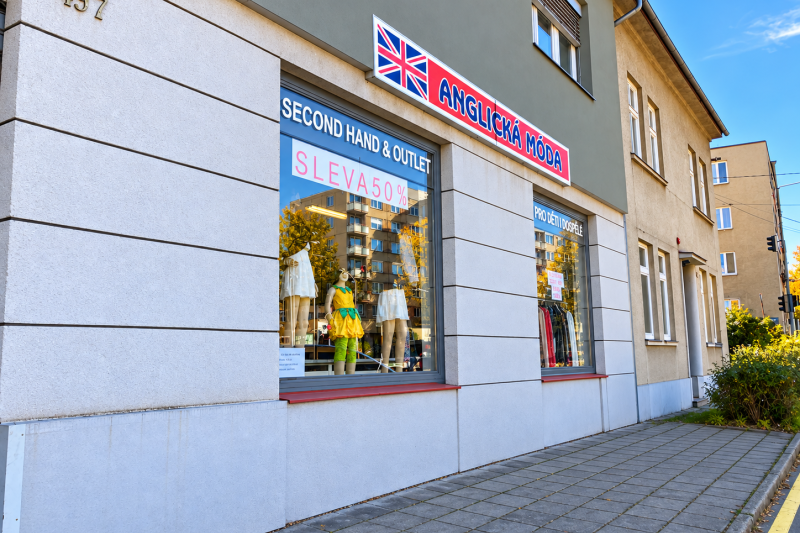 Obchodní prostor v centru Zlína, ulice Dlouhá 