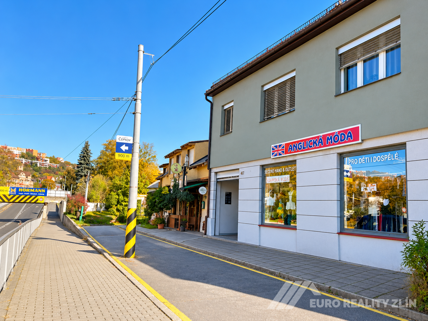 Obchodní prostor v centru Zlína, ulice Dlouhá 