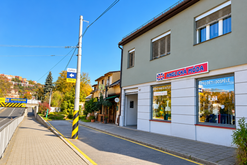 Obchodní prostor v centru Zlína, ulice Dlouhá 
