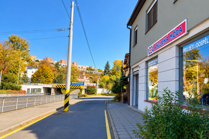Obchodní prostor v centru Zlína, ulice Dlouhá 