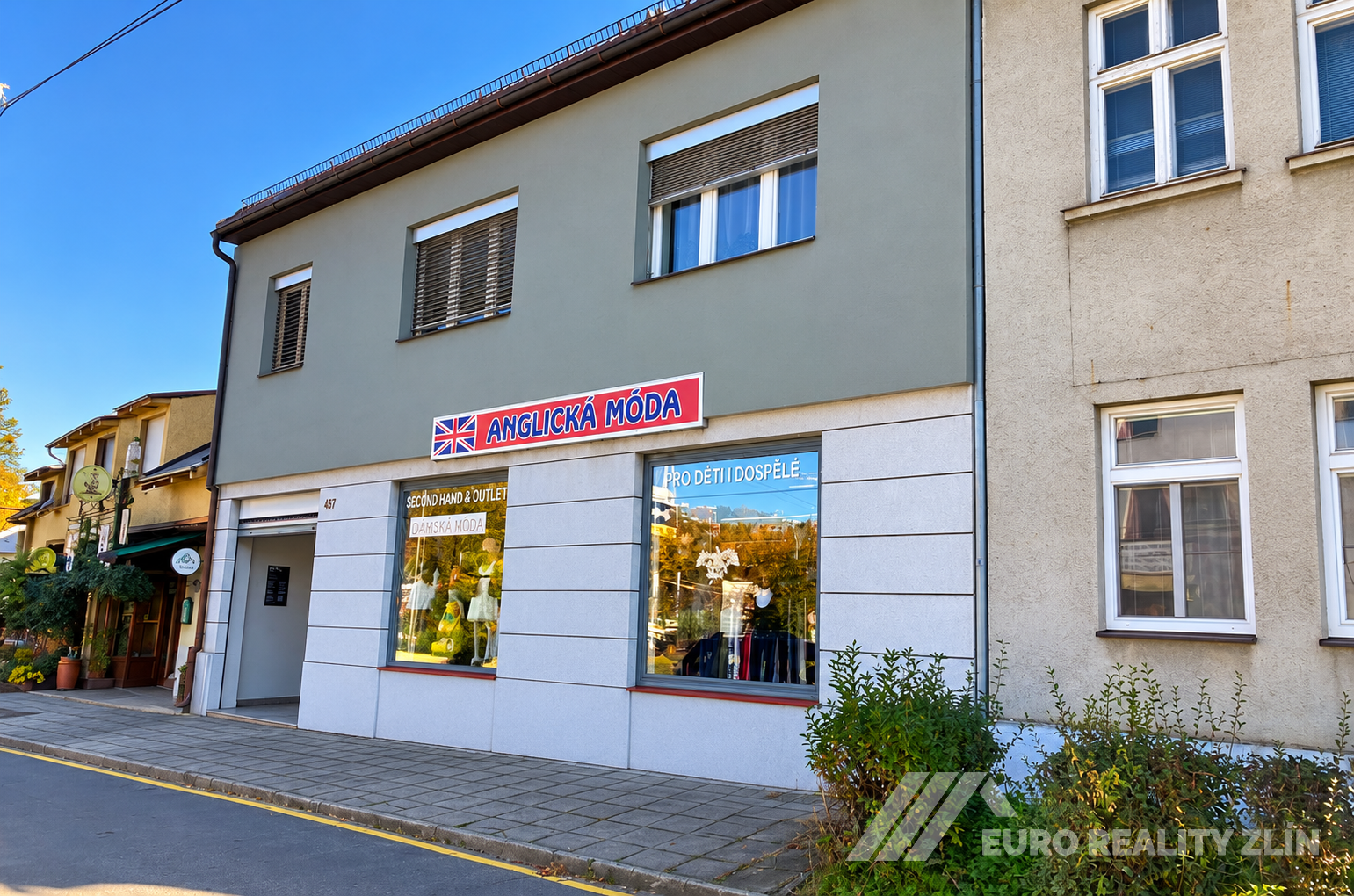 Obchodní prostor v centru Zlína, ulice Dlouhá 