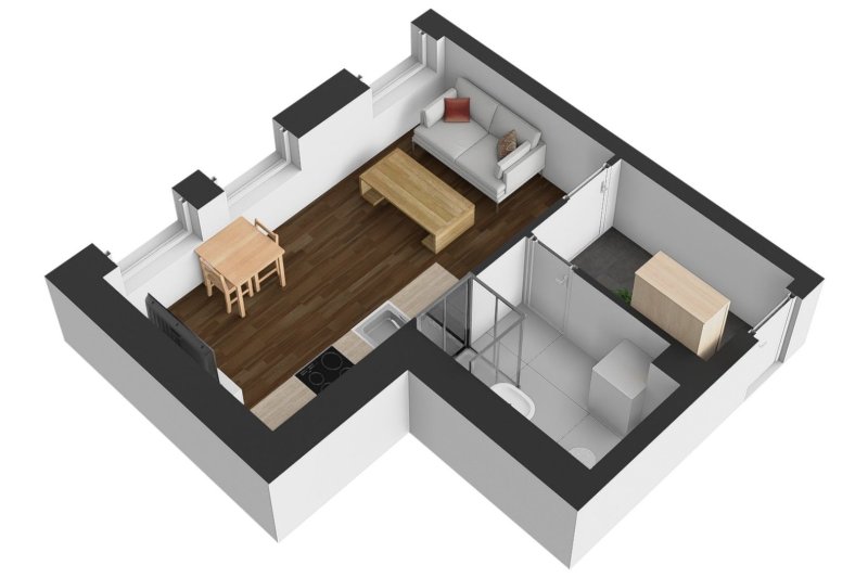 1+KK REZIDENCE ČECHOVA PŘEROV 25m2