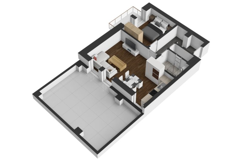 2+KK REZIDENCE ČECHOVA PŘEROV 54m2 + TERASA 33m2
