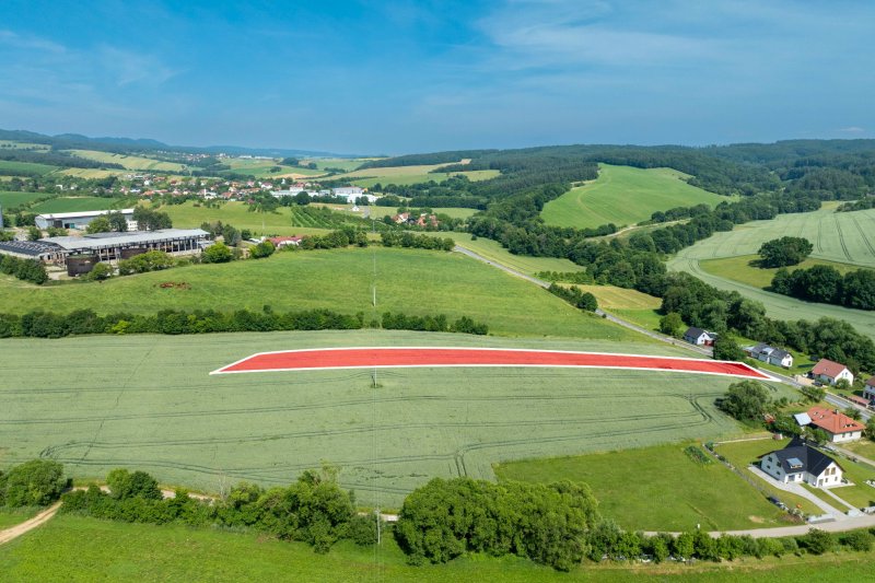 Stavební pozemek v obci Sehradice u Luhačovic 