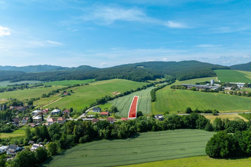 Stavební pozemek v obci Sehradice u Luhačovic 