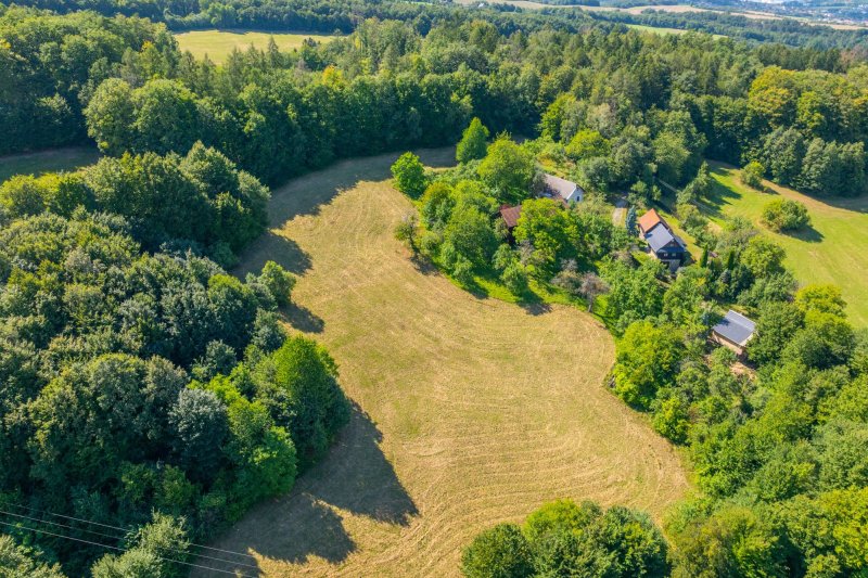 Usedlost Lipské Paseky, lesy a pozemky přes 70.000m2