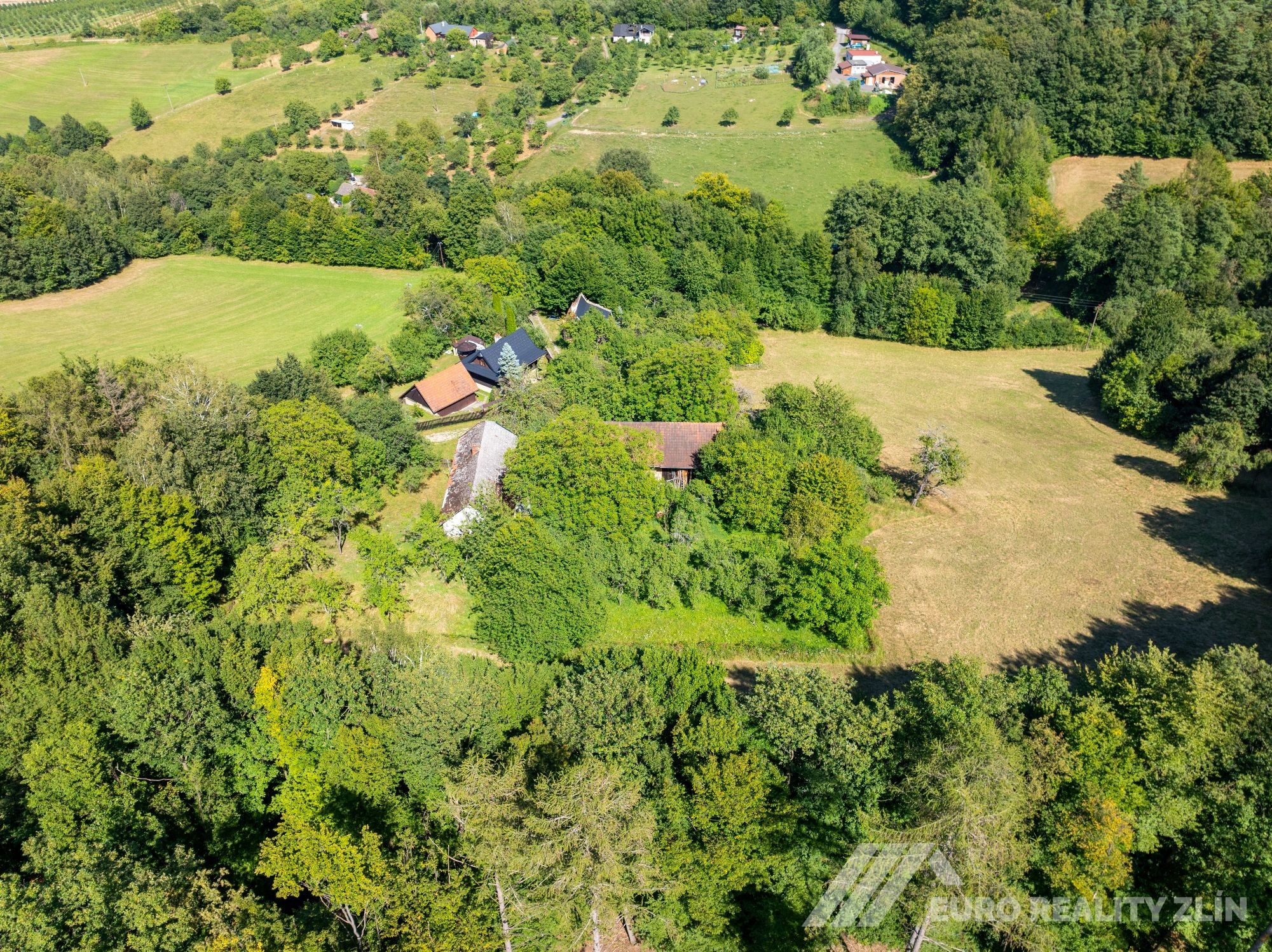 Usedlost Lipské Paseky, lesy a pozemky přes 70.000m2