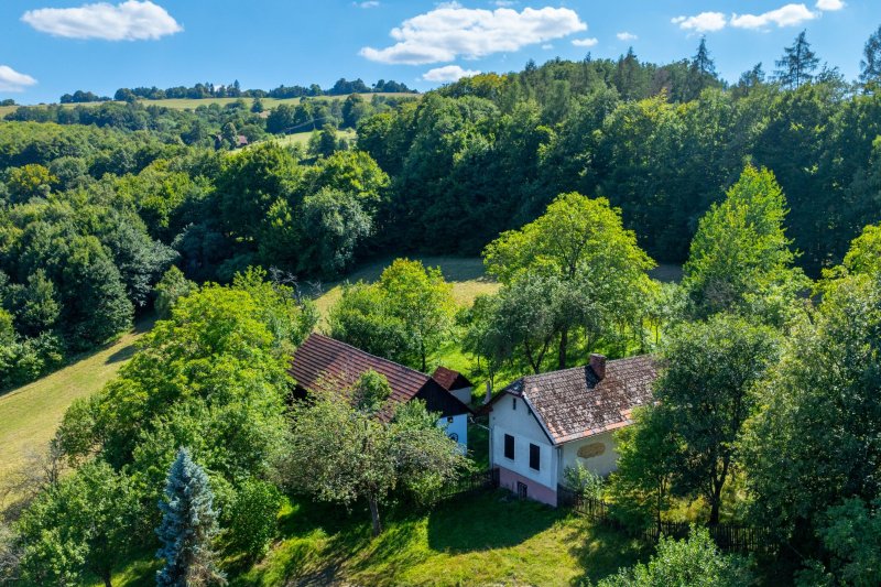 Usedlost Lipské Paseky, lesy a pozemky přes 70.000m2