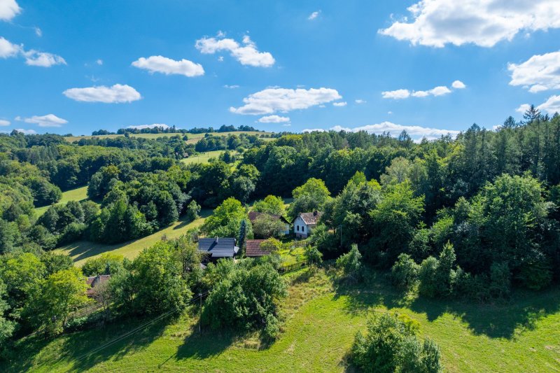 Usedlost Lipské Paseky, lesy a pozemky přes 70.000m2