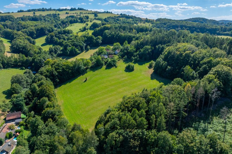 Usedlost Lipské Paseky, lesy a pozemky přes 70.000m2