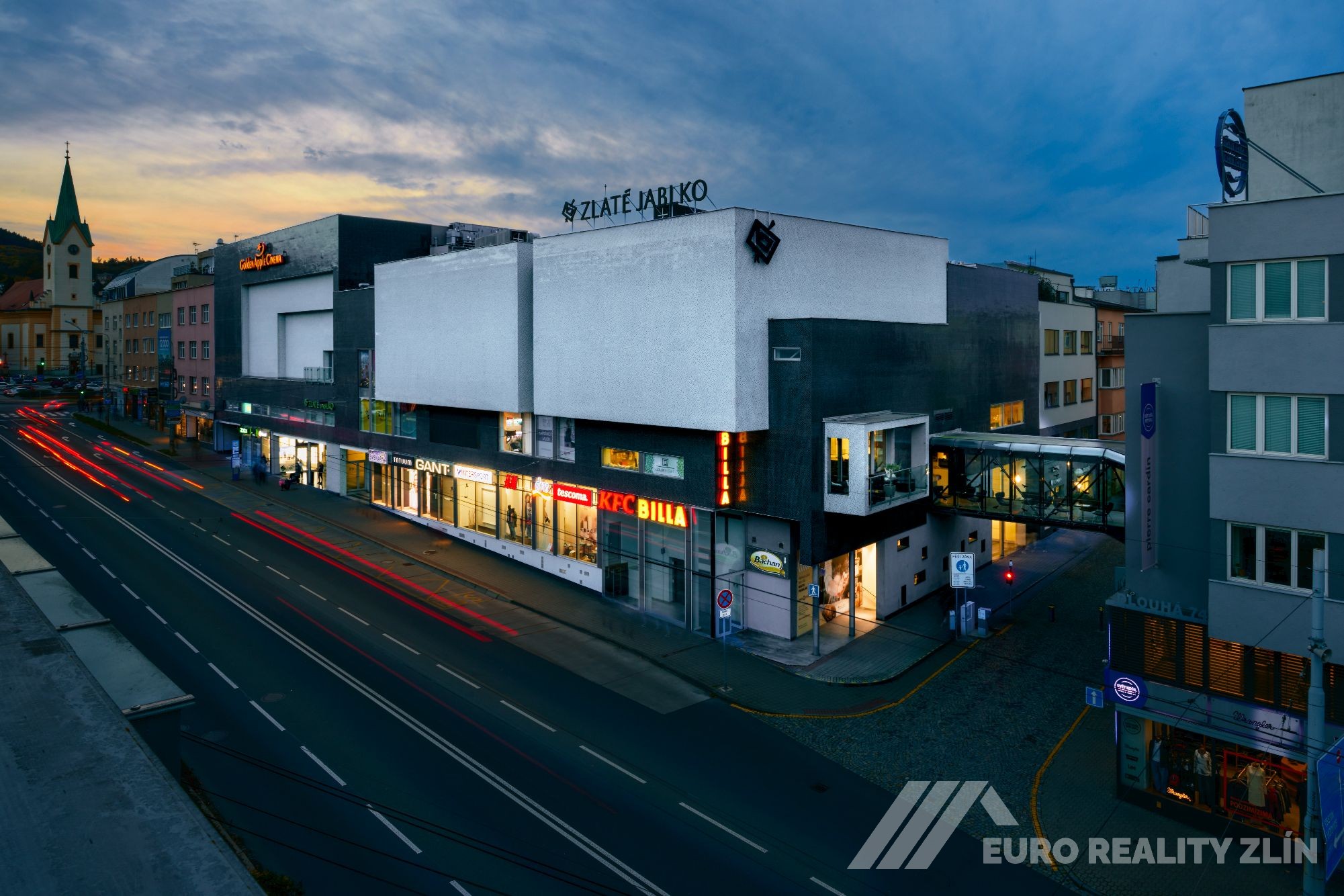REPREZENTATIVNÍ KANCELÁŘSKÉ PROSTORY 108m2– CENTRUM ZLÍN
