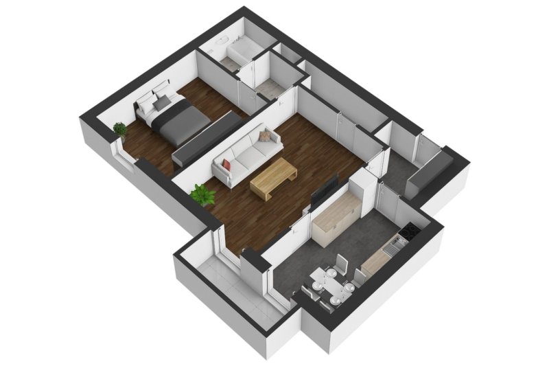 2+1 TŘ. T. BATI, ZLÍN, 62m2, LODŽIE