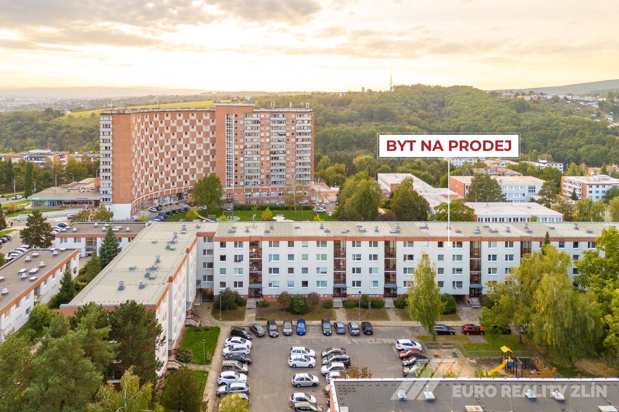 3+1 ULICE DĚTSKÁ ZLÍN 77 m2 + LODGIE, PO KOMPL. REKO
