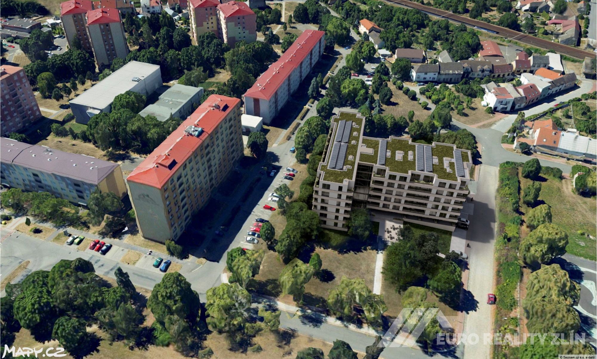 Rezidence Sýpka Otrokovice - bydlení v parku v srdci města