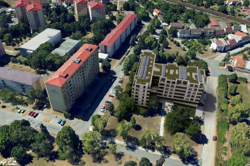 Rezidence Sýpka Otrokovice - bydlení v parku v srdci města