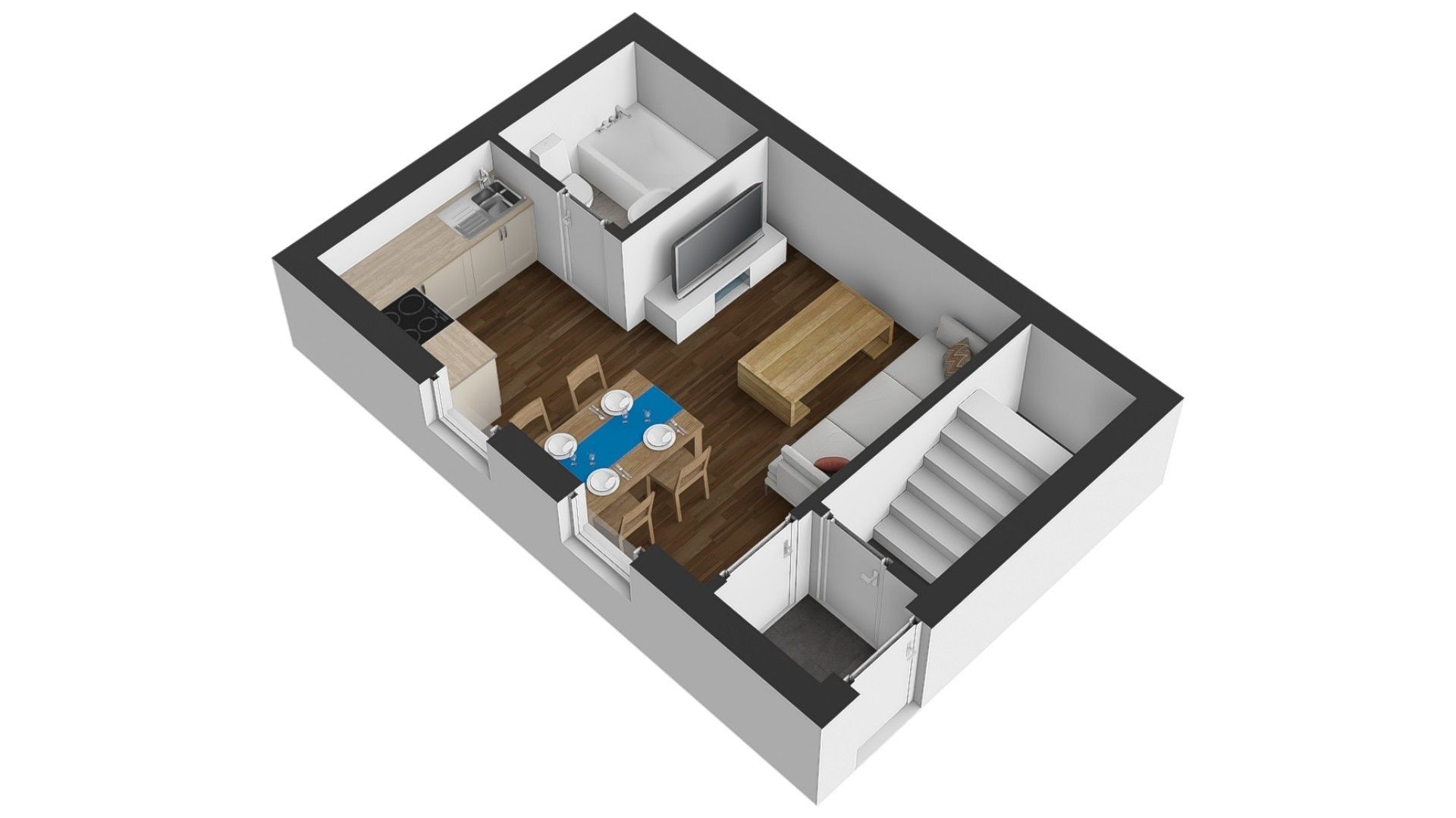 PRODEJ BAŤOVSKÉHO ČTVRTDOMKU 3+KK, ULICE MOSTNÍ, ZLÍN