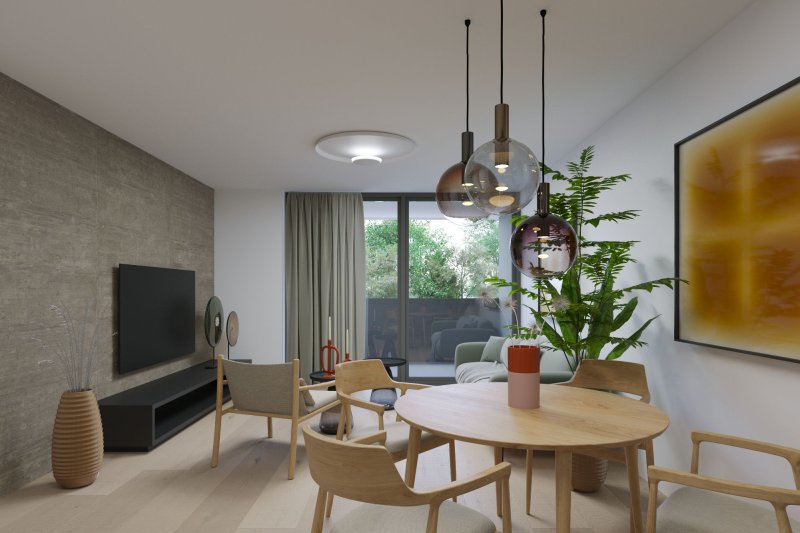 Moderní 3+kk s velkým balkonem 6.np - Rezidence Sýpka