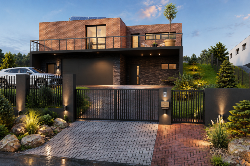Stavební pozemek 1 429 m² Zlín, Ostrá Horka 
