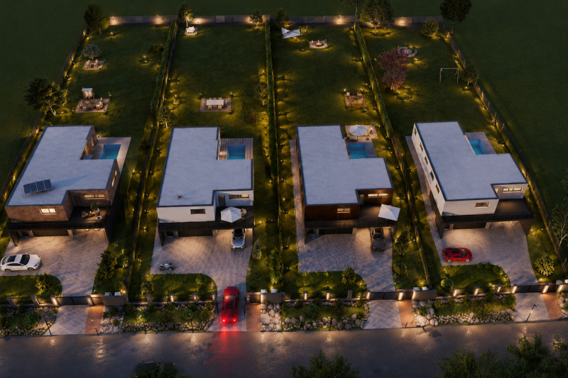 Stavební pozemek 1 429 m² Zlín, Ostrá Horka 