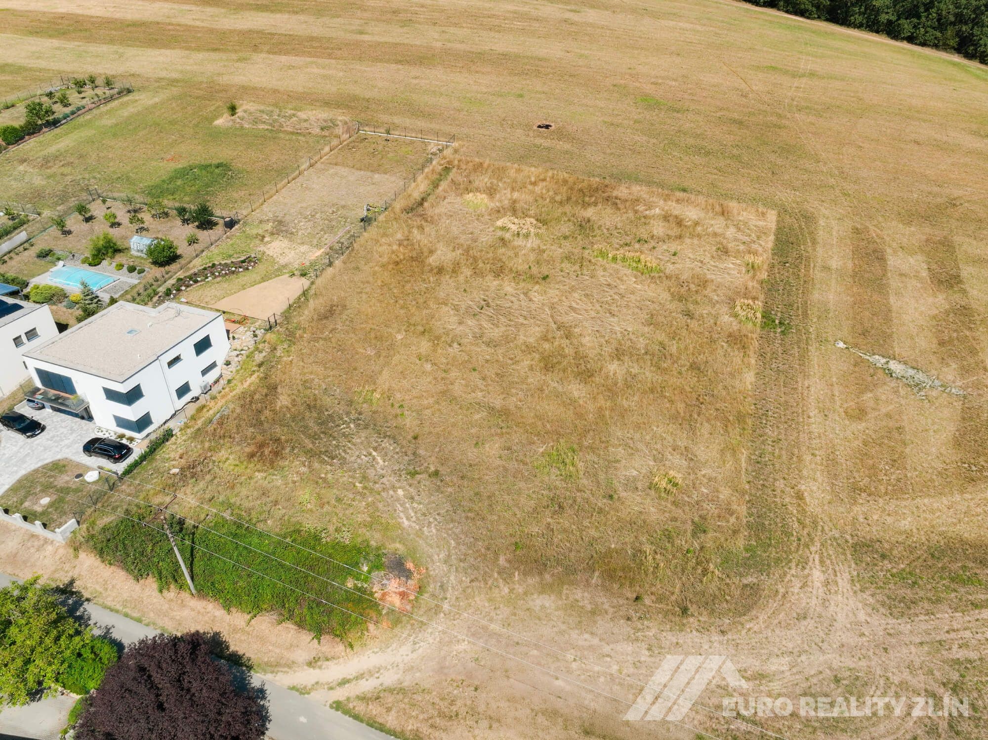 Stavební pozemek 1 429 m² Zlín, Ostrá Horka 