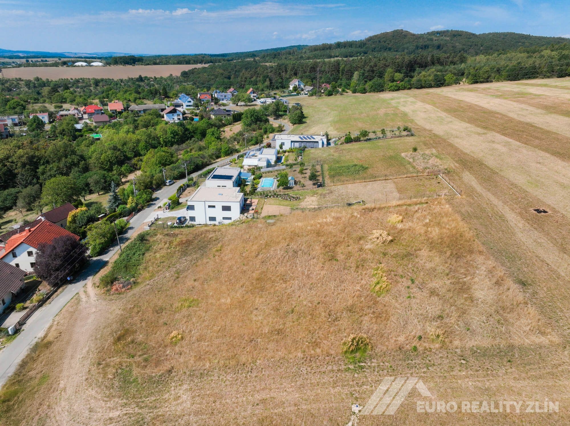 Stavební pozemek 1 429 m² Zlín, Ostrá Horka 