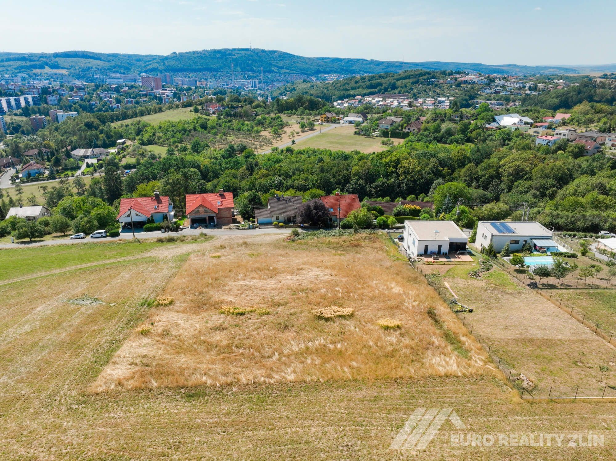 Stavební pozemek 1 429 m² Zlín, Ostrá Horka 