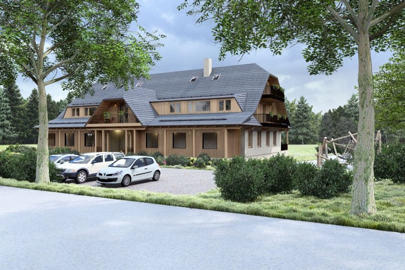 Living Hrozenkov – byt 3+kk s velkorysou terasou 30 m²