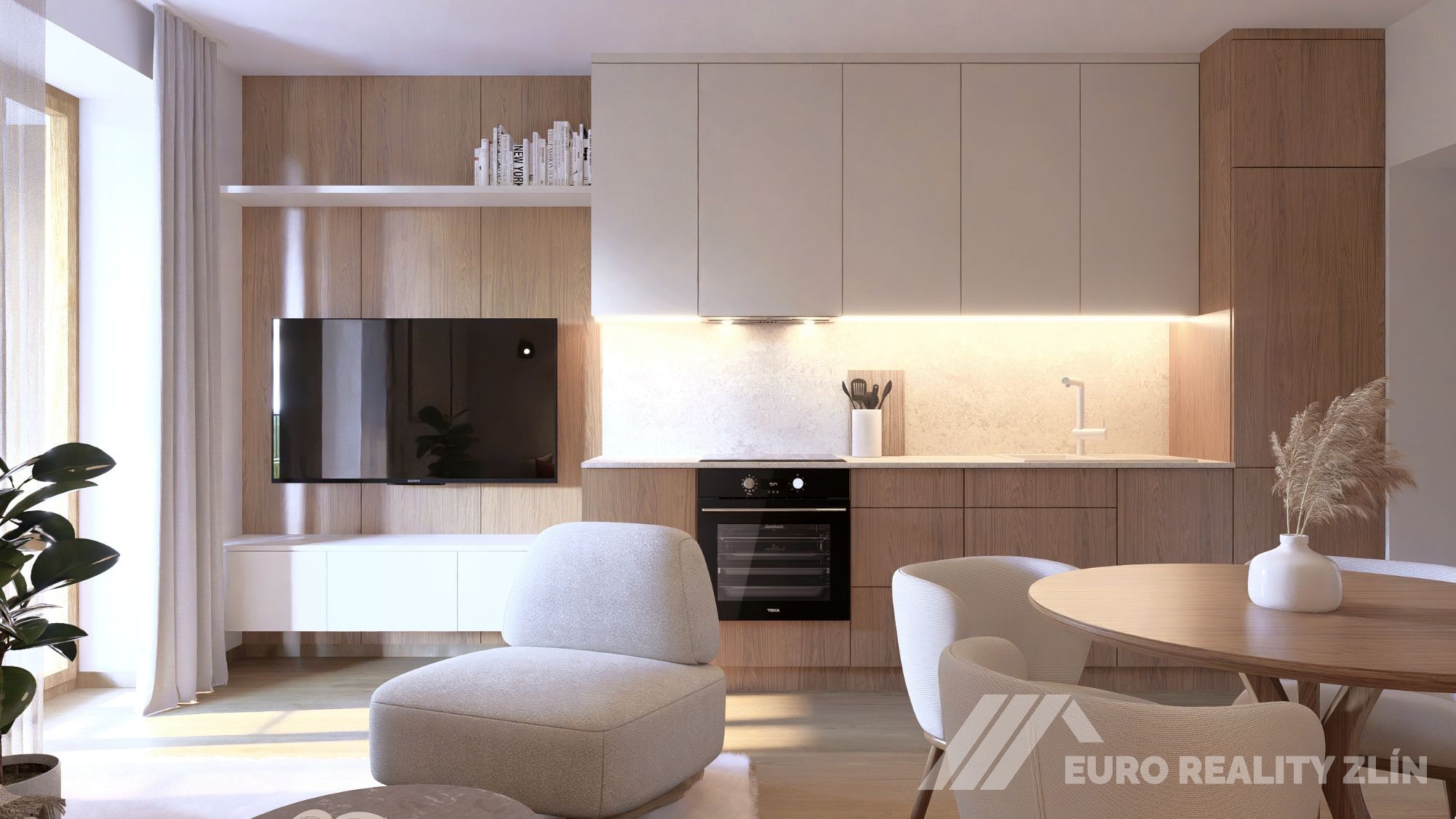 Living Hrozenkov – byt 3+kk s velkorysou terasou 30 m²