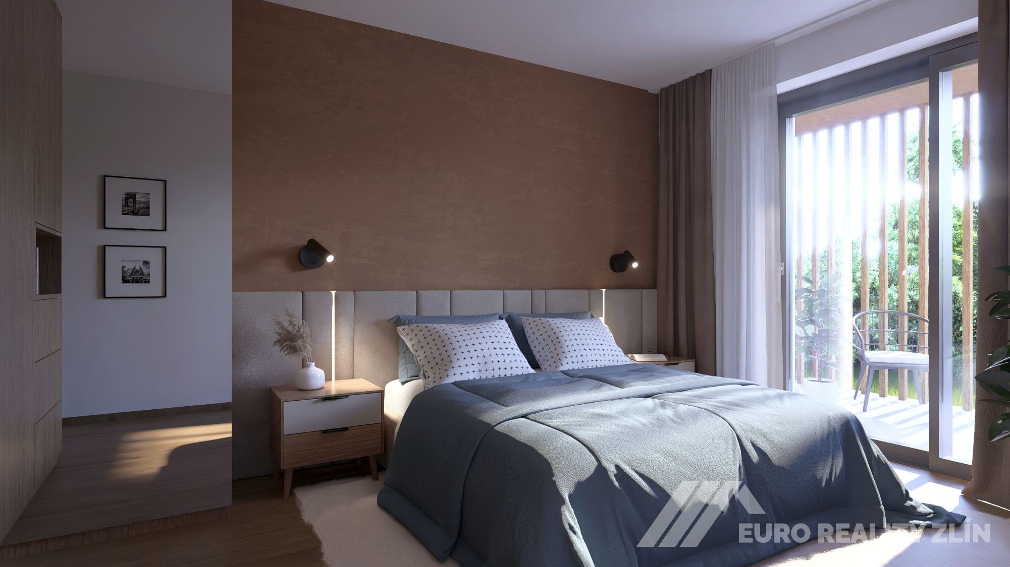 Living Hrozenkov – byt 2+kk s balkonem 7 m²