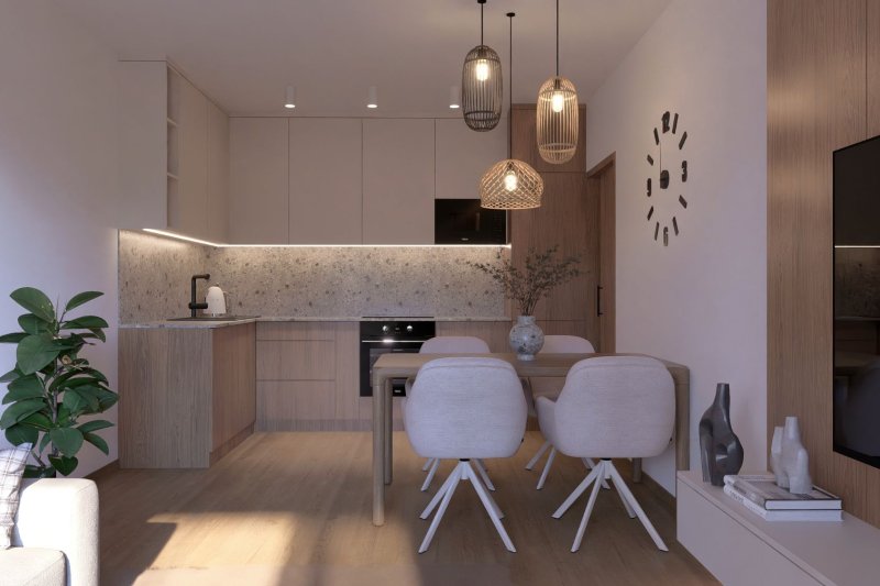 Living Hrozenkov – byt 2+kk s balkonem 7 m²