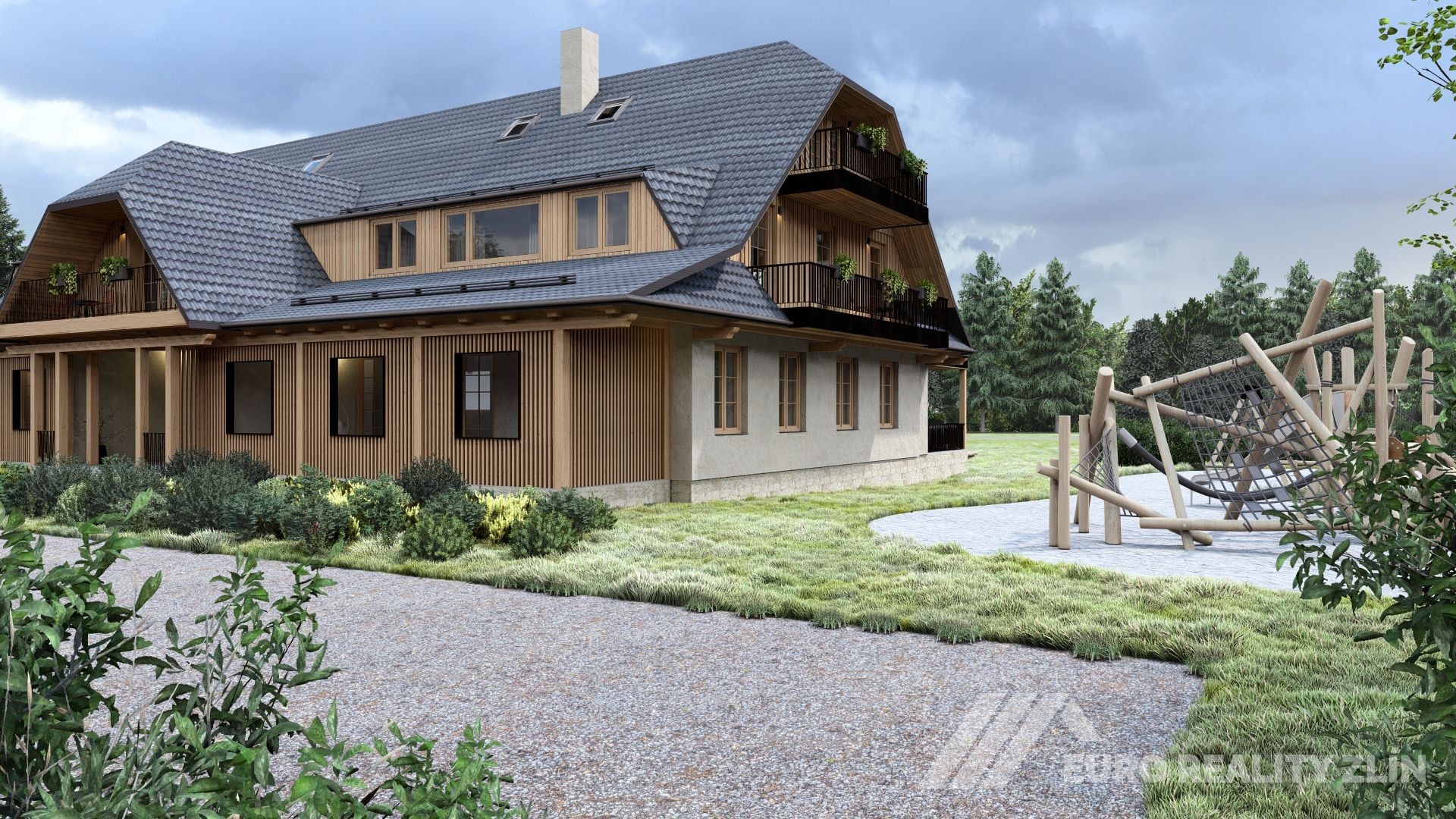Living Hrozenkov – byt 1+kk s balkonem 7 m²