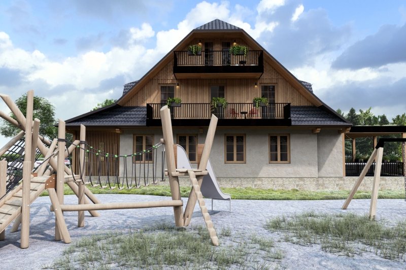 Living Hrozenkov – byt 1+kk s balkonem 7 m²
