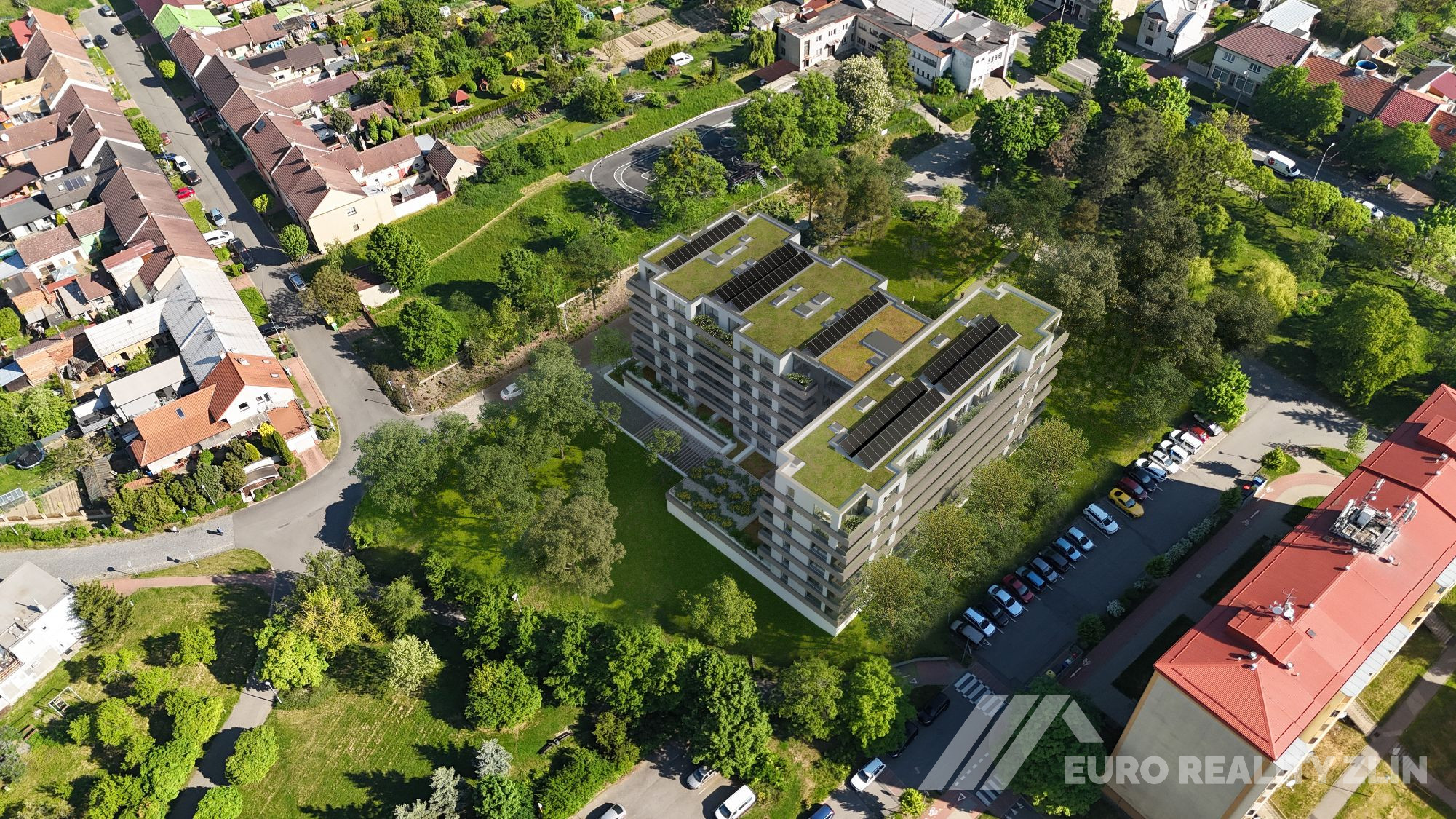 Moderní 3+kk s terasou v posledním podlaží Rezidence Sýpka, Otrokovice